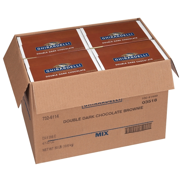 GHIRARDELLI BROWNIE MIX DARK CHOCOLATE
