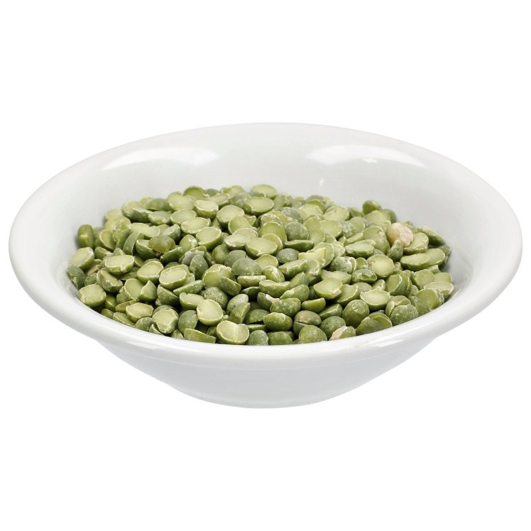 MONARCH PEA, GREEN SPLIT DRIED RAW
