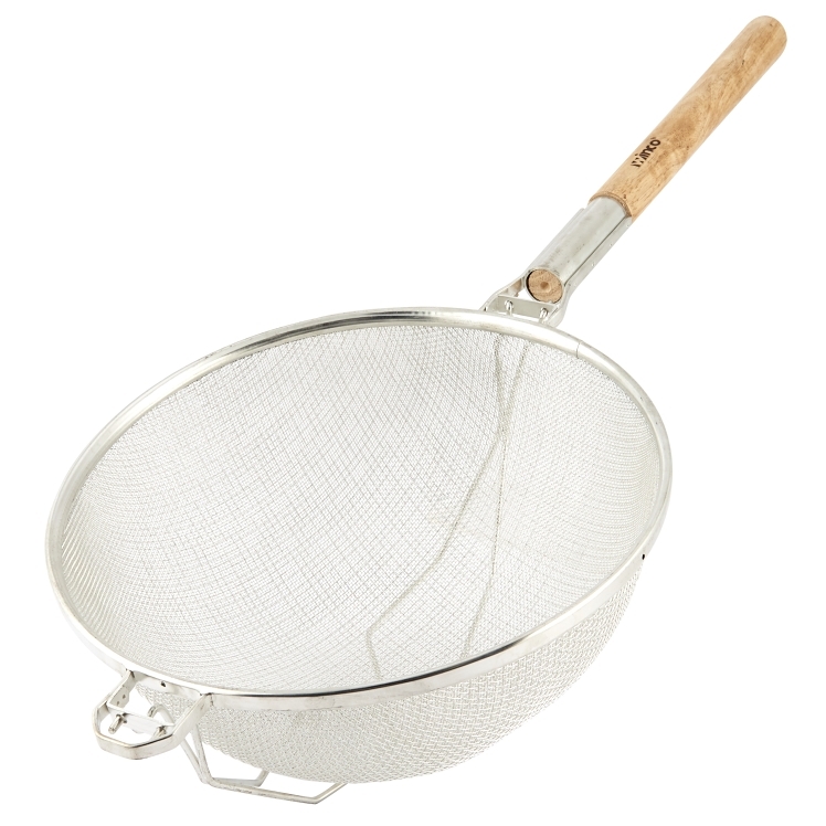 SUPERIOR/CES STRAINER DOUBLE MESH 14 INCH TIN