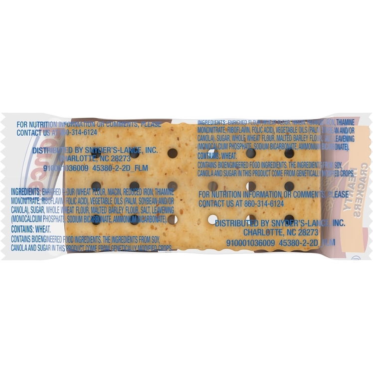 LANCE WHEAT CRACKER SALAD RECIPE INDIVIDUALLY WRAPPED