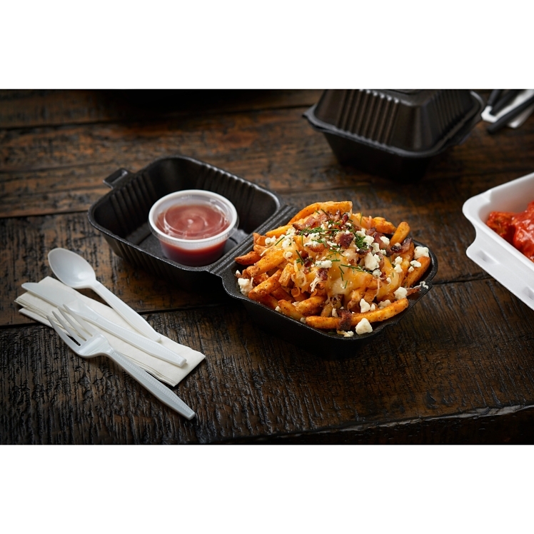 PACTIV 5.75 X 5.75 1 COMPARTMENT FOAM CONTAINER