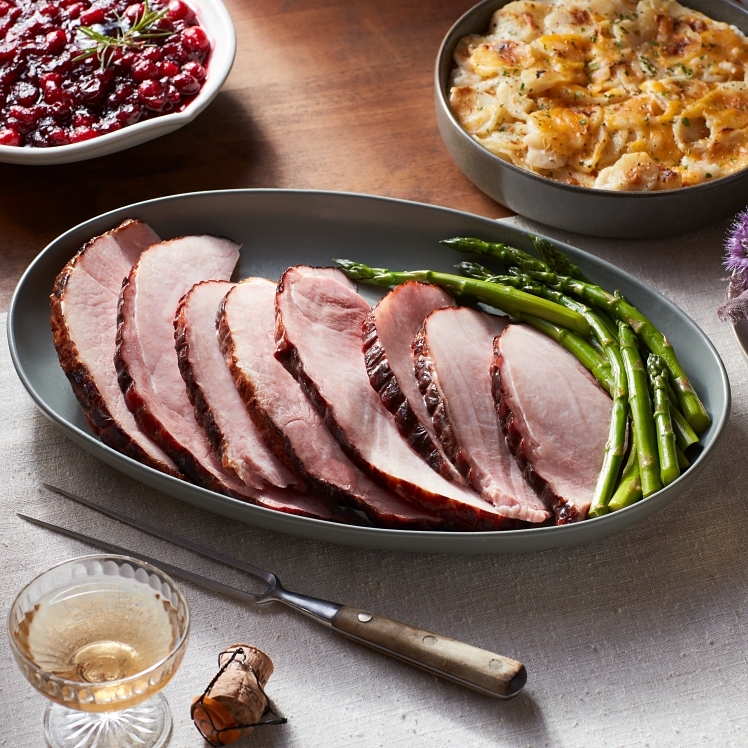 HAM, BLACK FOREST BONELESS D-SHAPED NATURAL-JUICE SMOKED COO