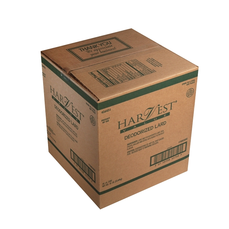 HARVEST VALUE SHORTENING FRYING LARD PORK