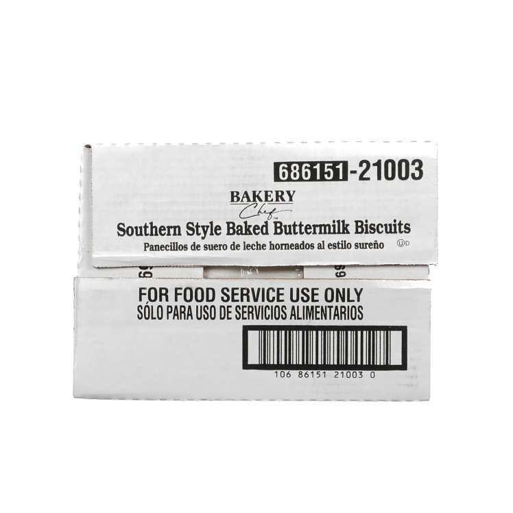 BAKERY CHEF SOUTHERN STYLE BUTTERMILK BISCUIT 3 INCHES