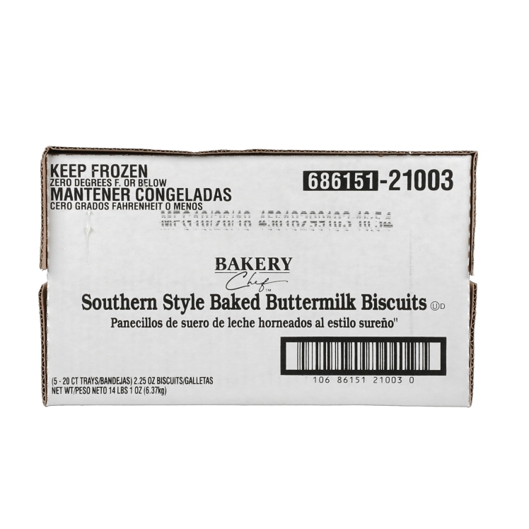 BAKERY CHEF SOUTHERN STYLE BUTTERMILK BISCUIT 3 INCHES