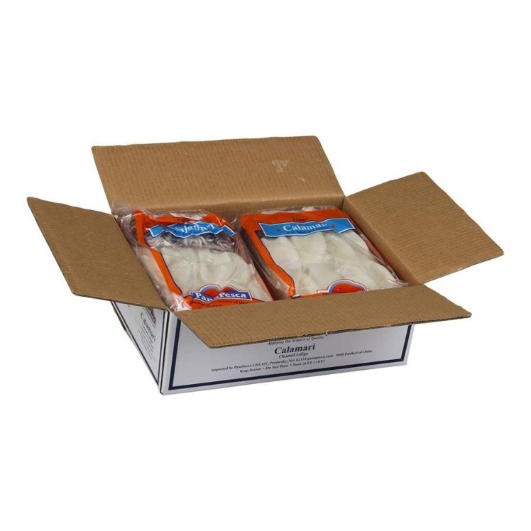 PANAPESCA CALAMARI 3-5 INCH TUBES AND TENTACLES