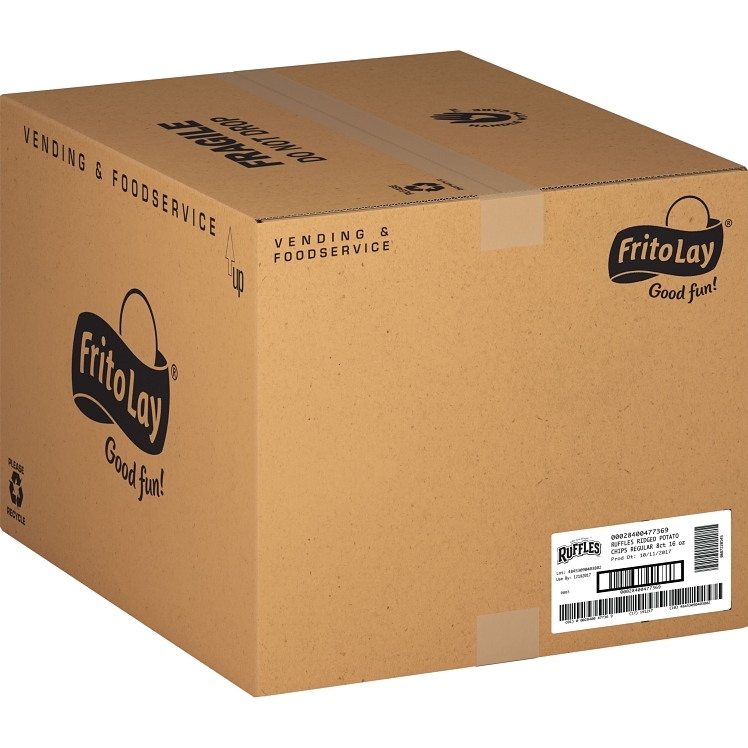 FRITO LAY POTATO CHIPS RUFFLES BULK