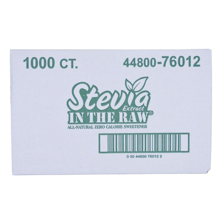 STEVIA EXTRACT IN THE RAW SWEETENER PACKETS