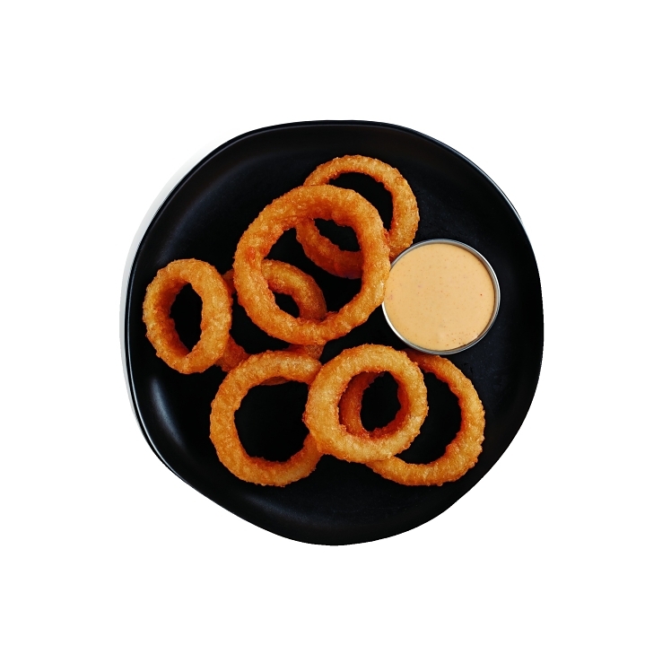 BREW CITY BEER-BATTERED THIN-CUT ONION RINGS