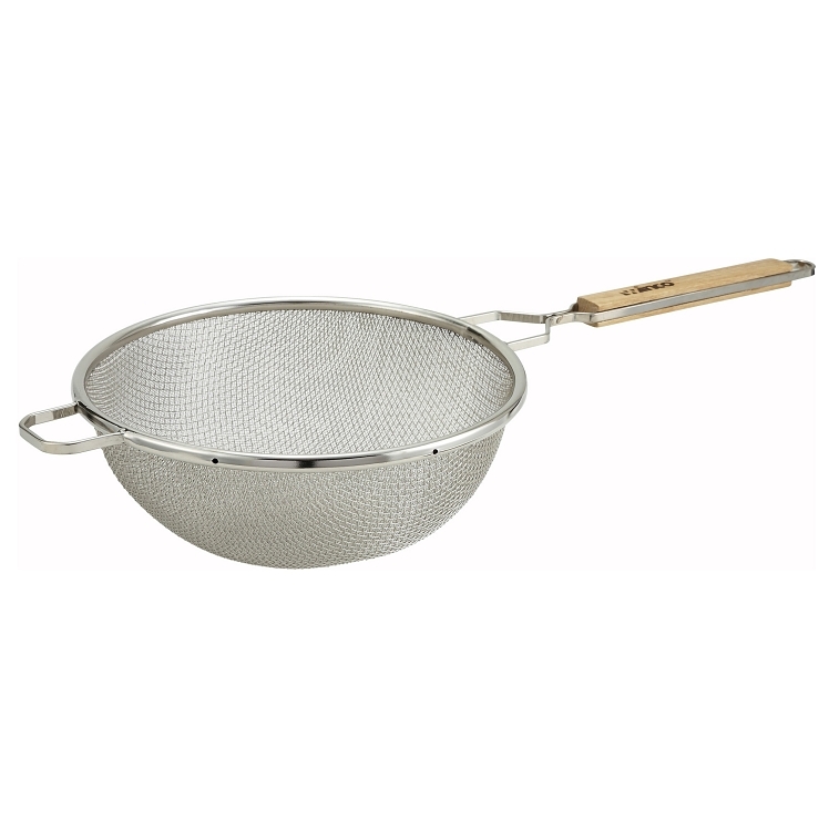 WINCO MEDIUM DOUBLE MESH STRAINER 10 INCH