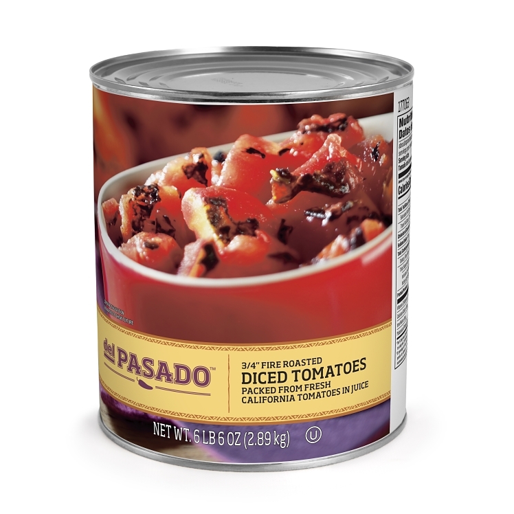DEL PASADO FIRE ROASTED DICED TOMATOES