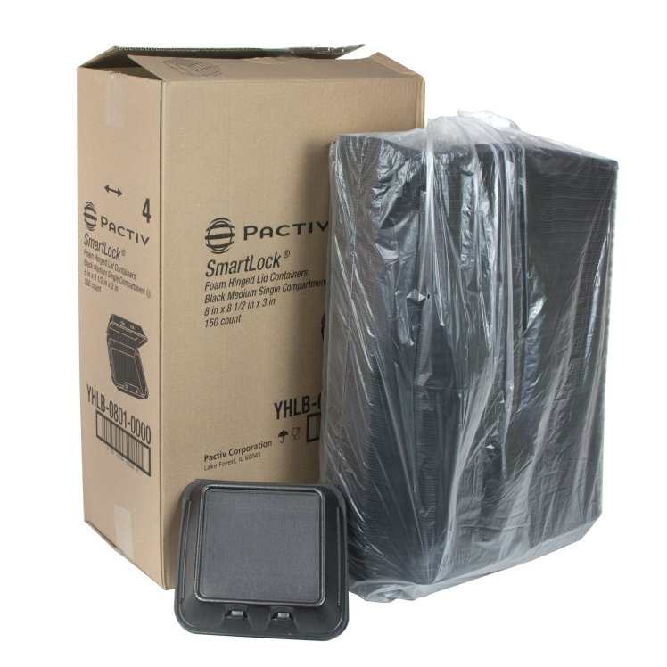 CONTAINER, FM 8X8.5 1 CMPT BLK