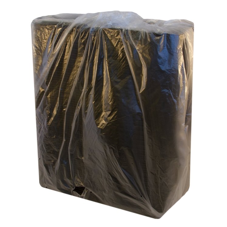 PACTIV 9X9.5 BLACK 1 COMPARTMENT CONTAINER