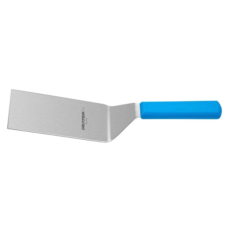 DEXTER-RUSSELL STAINLESS STEEL TURNER SOLID 6X3 INCH WITH HANDLE