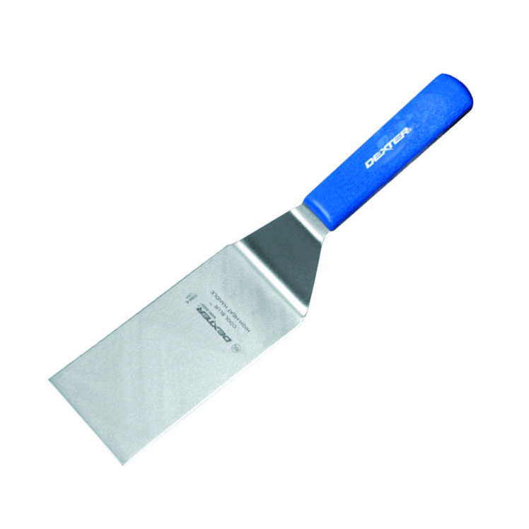 DEXTER-RUSSELL STAINLESS STEEL TURNER SOLID 6X3 INCH WITH HANDLE