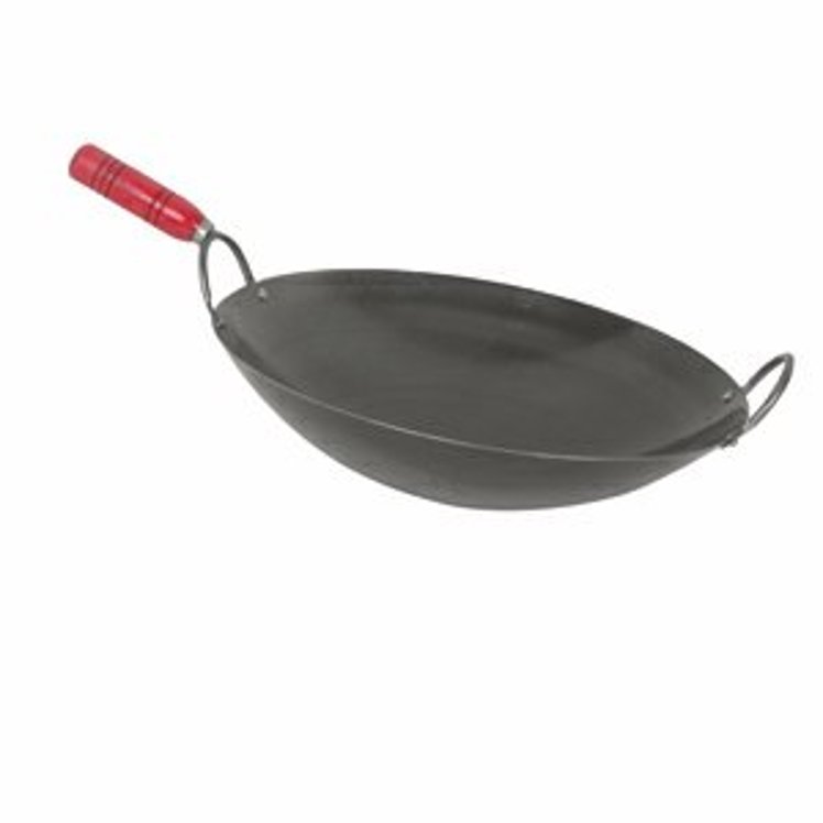 THUNDER GROUP IRON WOK, STIR FRY 16 INCH