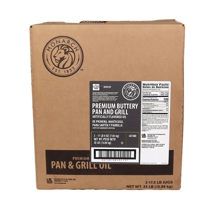 MONARCH SOYBEAN LIQUID BUTTER PAN GRILL - US Foods CHEF'STORE