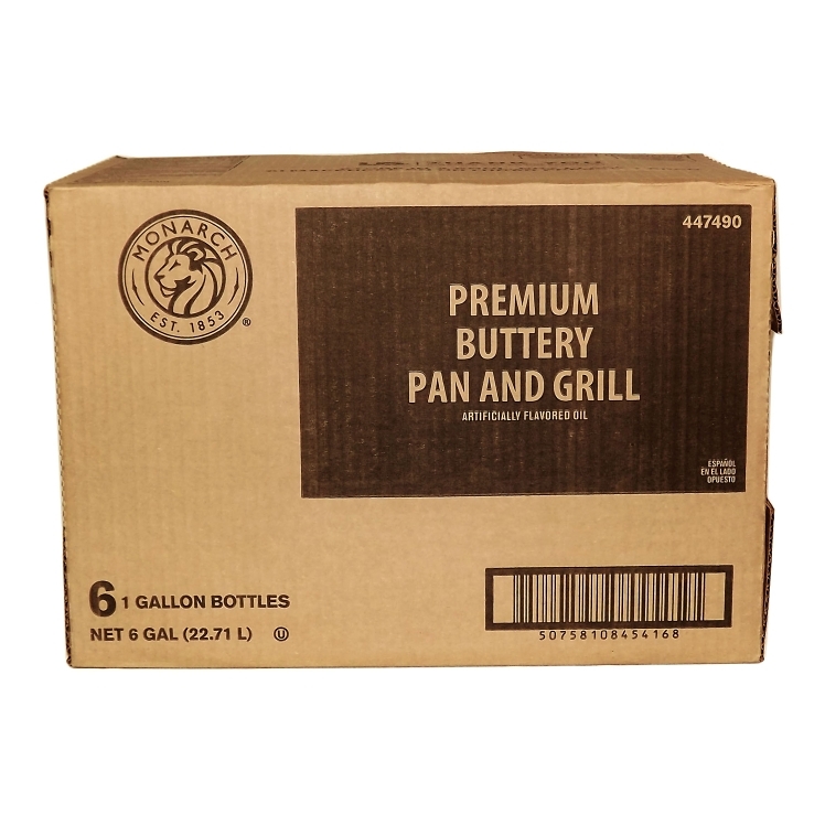 MONARCH OIL PAN & GRILL SOYBEAN LIQUID BUTTER