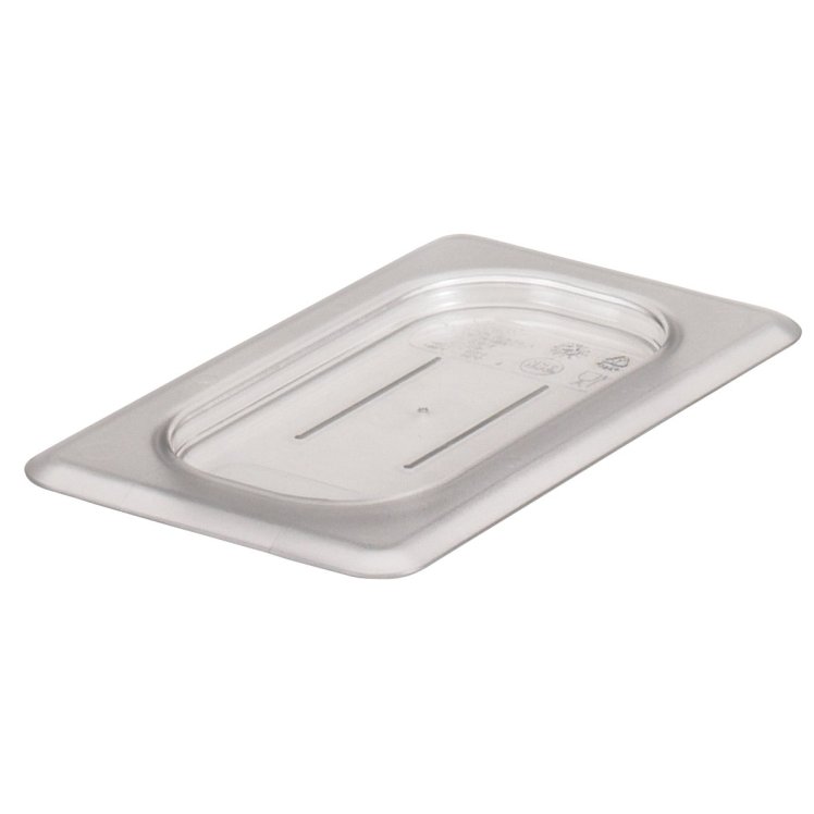CAMBRO FOOD PAN LID CLEAR NINTH SIZE SOLID