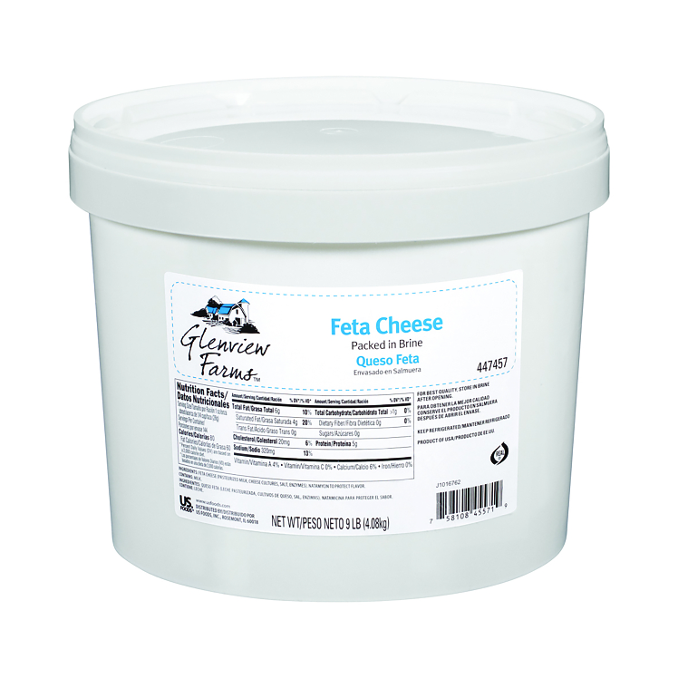 GLENVIEW FARMS FETA CHEESE BLOCK IN BRINE