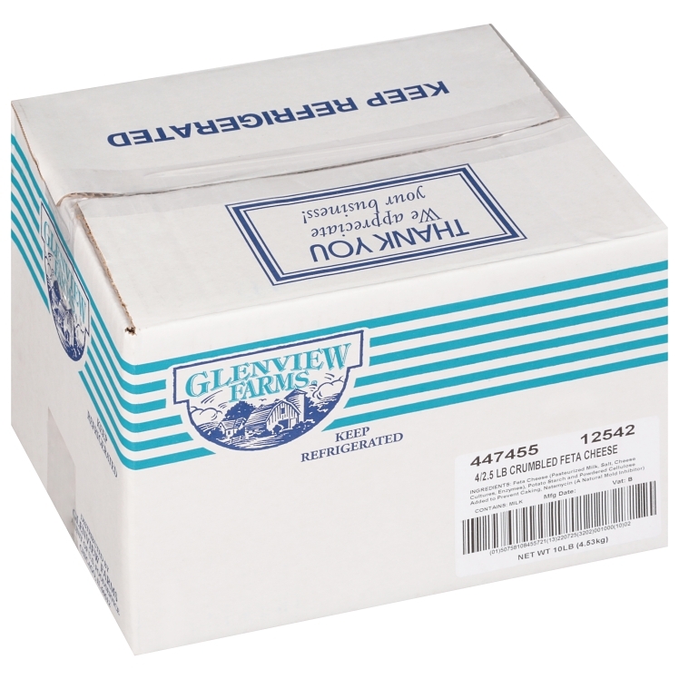 GLENVIEW FARMS CHEESE FETA CRUMBLES