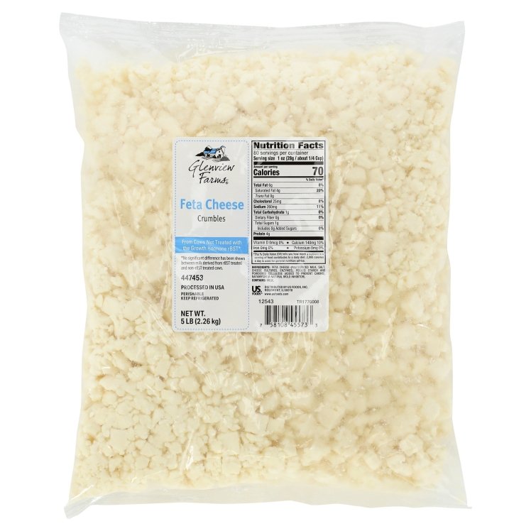 GLENVIEW FARMS FETA CHEESE CRUMBLE