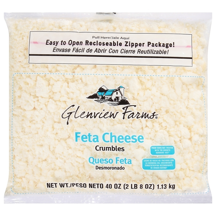 GLENVIEW FARMS FETA CHEESE CRUMBLES