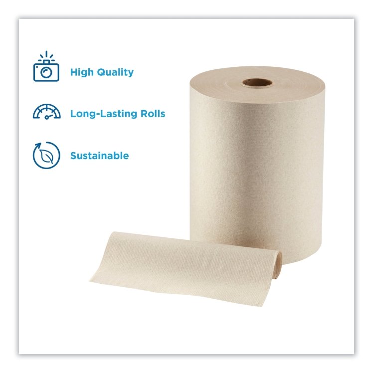 ENMOTION 10 IN X 800 FT NON-PERFORATED PAPER TOWEL ROLL