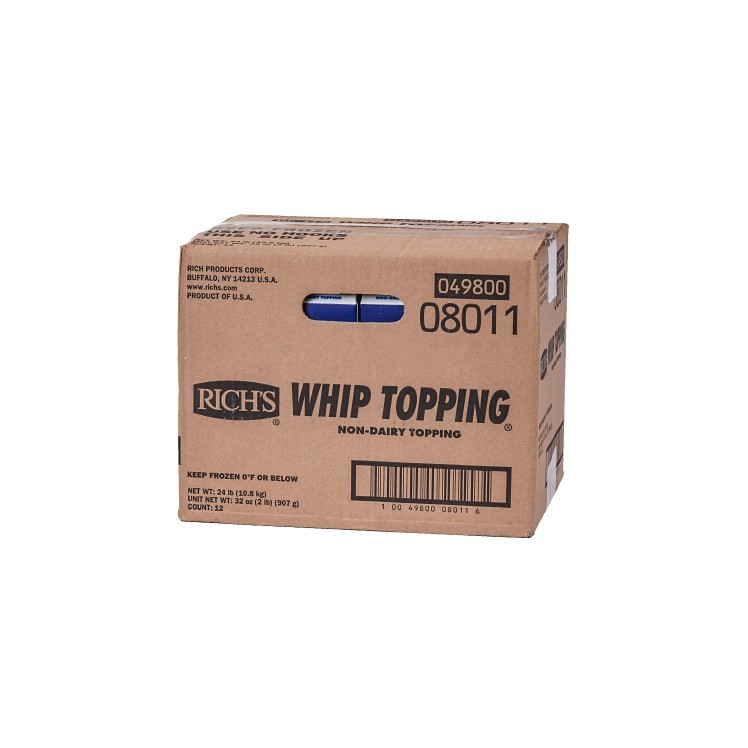 RICH'S NON-DAIRY WHIPPED TOPPING READY TO WHIP