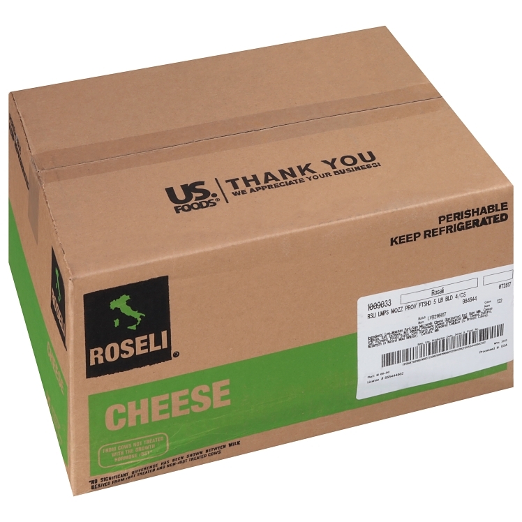 ROSELI MOZZARELLA PROVOLONE CHEESE BLEND FEATHER SHREDDED