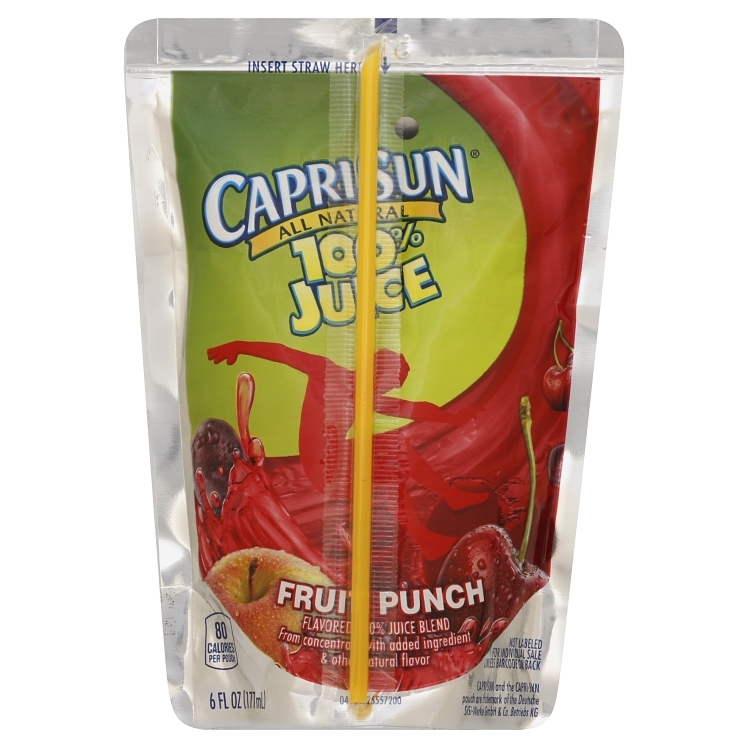 CAPRI SUN FRUIT PUNCH JUICE