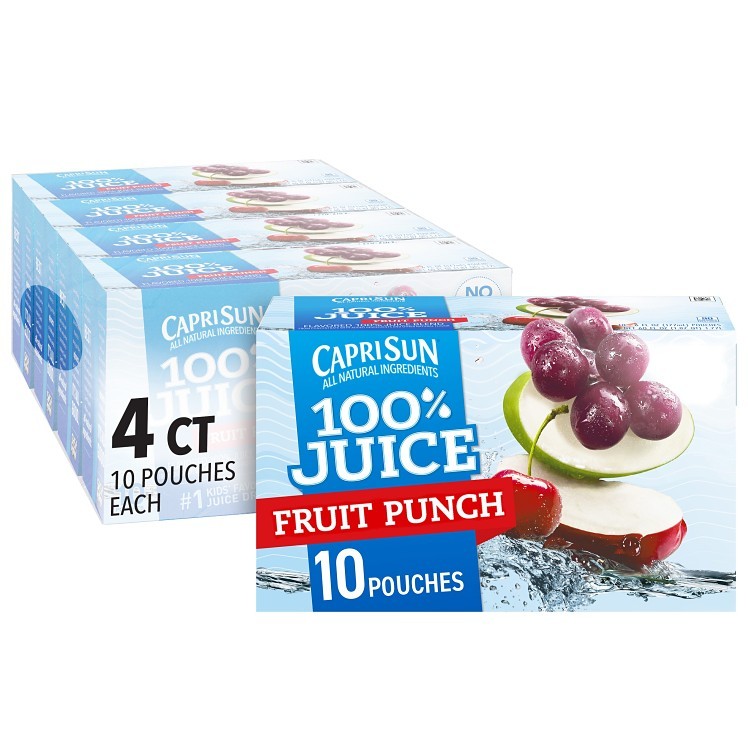 CAPRI SUN FRUIT PUNCH JUICE