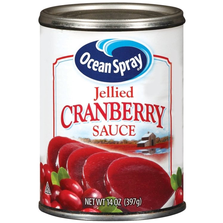 OCEAN SPRAY CRANBERRY SAUCE JELLIED