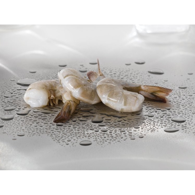 AQUA STAR SHELL/TAIL ON EASY-PEEL WHITE SHRIMP 26-30