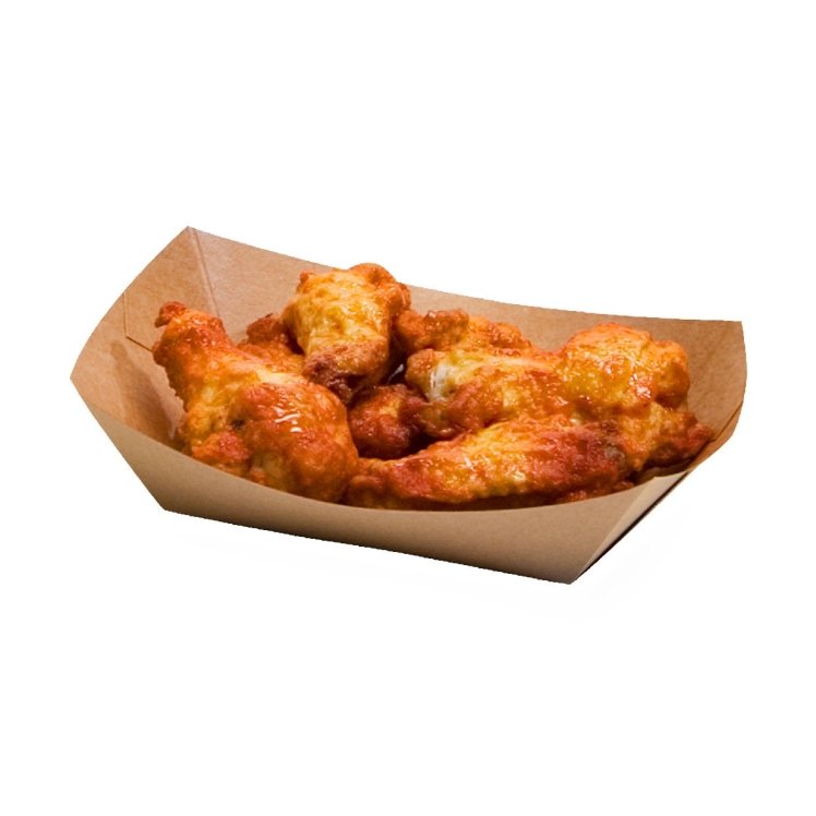 BAGCRAFT 2 POUND COATED PAPER FOOD TRAY