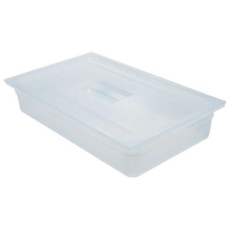 CAMBRO FOOD PAN FULL SIZE TRANSLUCENT 6 INCH DEEP