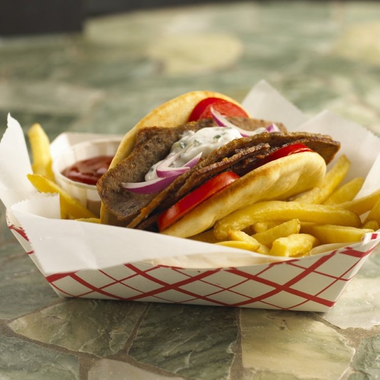 KRONOS GYRO BEEF SLICES COOKED HALAL