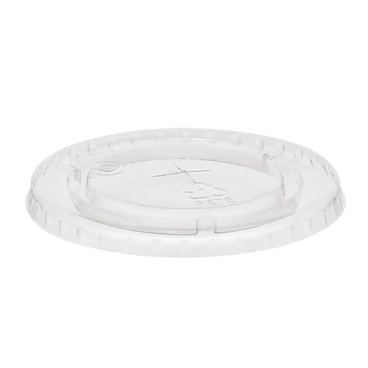 PACTIV FLAT LIDS W/ STRAW SLOT FOR 32 OZ CUPS