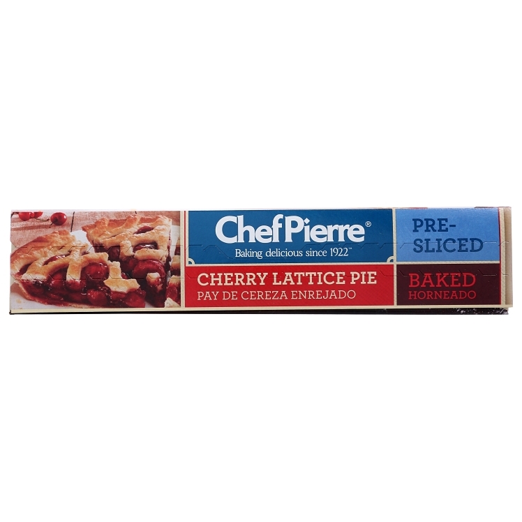 SARA LEE CHERRY PIE LATTICE 10 8 SLICED BAKED FROZEN