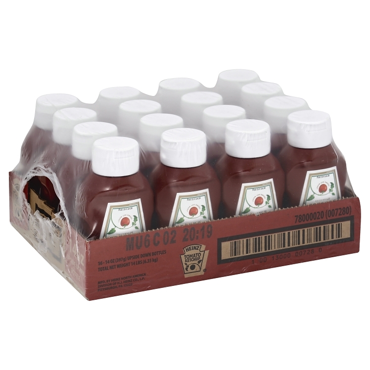 HEINZ TOMATO FANCY KETCHUP 33% RED SQUEEZE