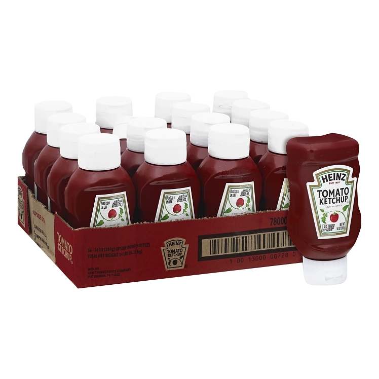 HEINZ TOMATO FANCY KETCHUP 33% RED SQUEEZE