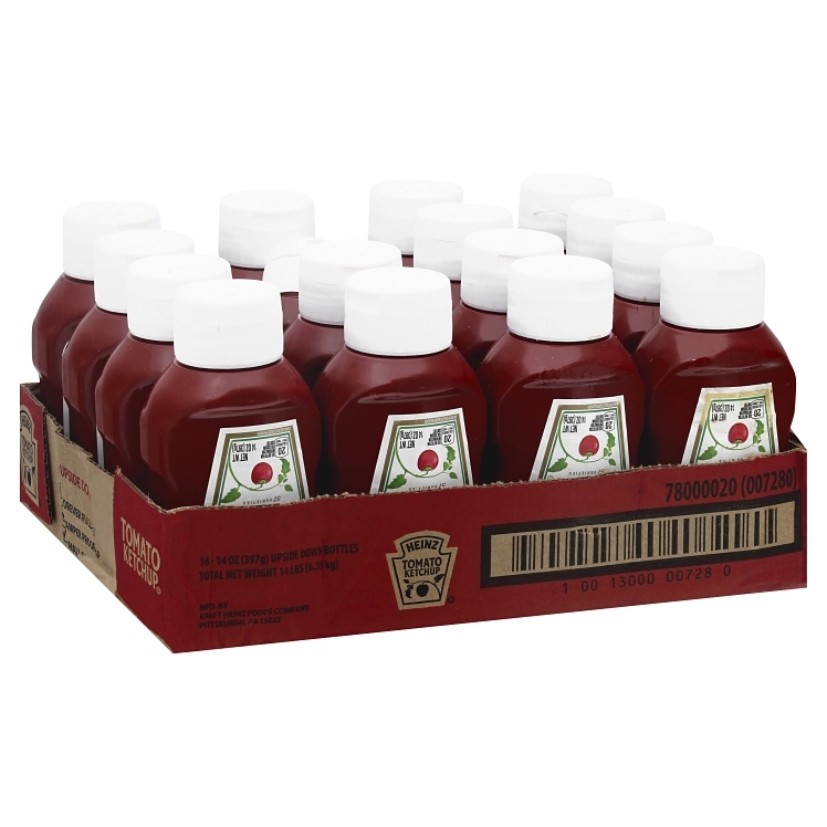 HEINZ TOMATO FANCY KETCHUP 33% RED SQUEEZE