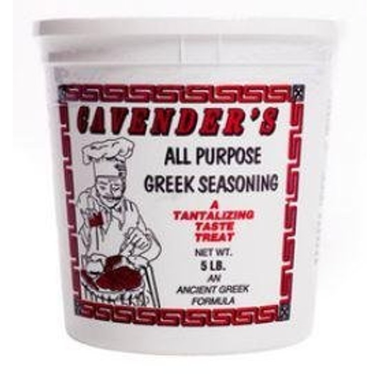 CAVENDER'S GREEK SEASONING PLASTIC SHELF