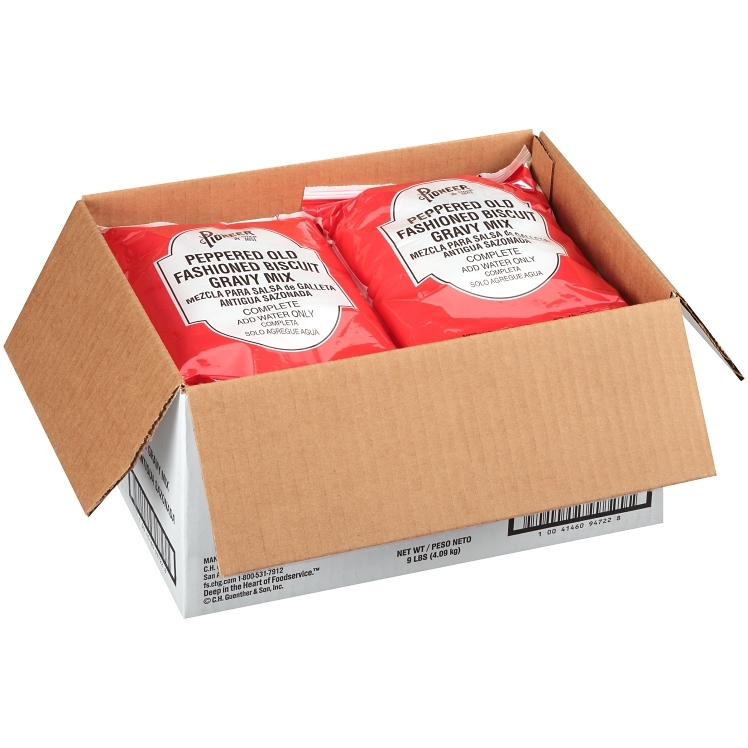 PIONEER GRAVY PEPPER BISCUIT SHELF STABLE MIX