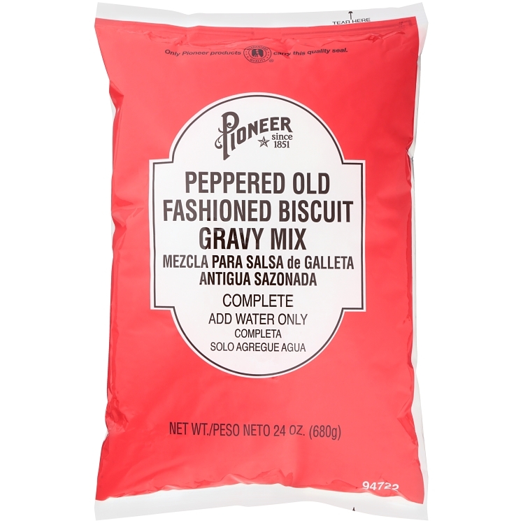 PIONEER GRAVY PEPPER BISCUIT SHELF STABLE MIX