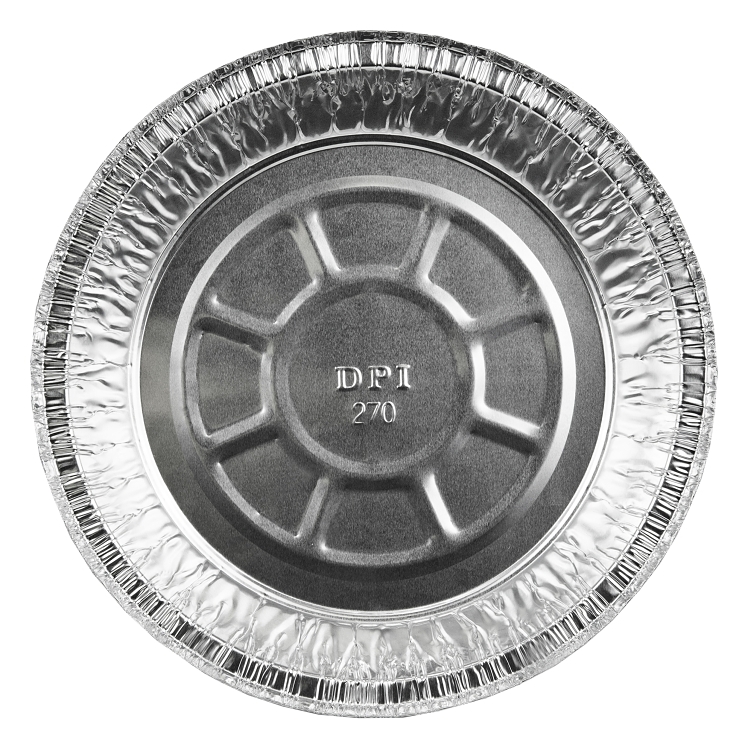 MONOGRAM 7IN 1 COMPARTMENT ROUND FOIL CONTAINER