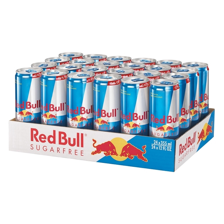 RED BULL ENERGY SUGAR FREE 12 OZ
