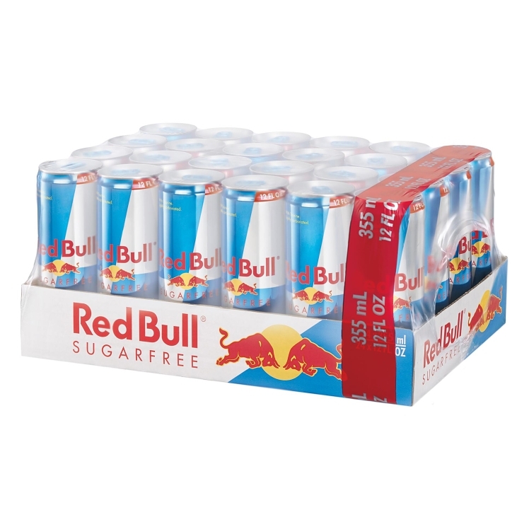 RED BULL ENERGY SUGAR FREE 12 OZ