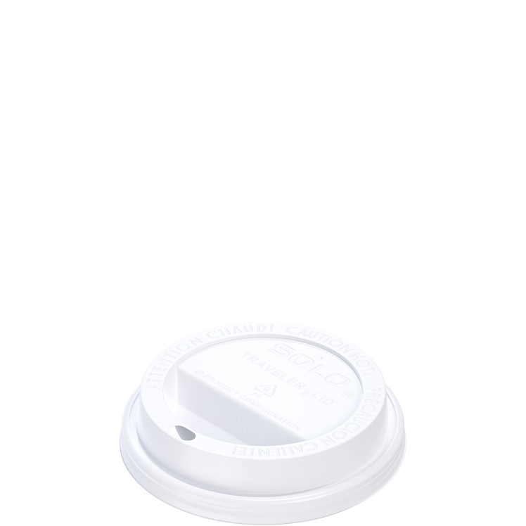 SOLO DART HOT CUP LID WHITE TL31R FOR 10 OUNCE CUPS