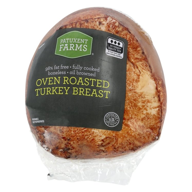 PATUXENT FARMS TURKEY BREAST WHOLE UNSKINNED SKINLESS